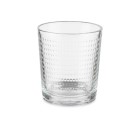 Set de Vasos Puntos Transparente Vidrio 265 ml (8 Unidades)