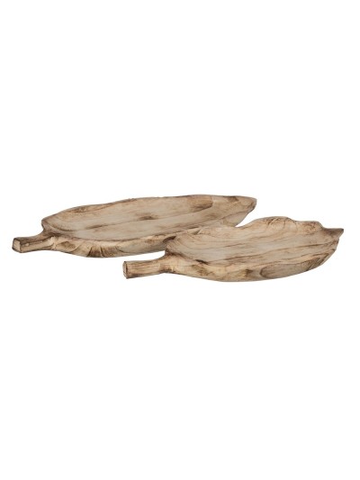 Tray Natural Wood 44 x 24 x 5 cm