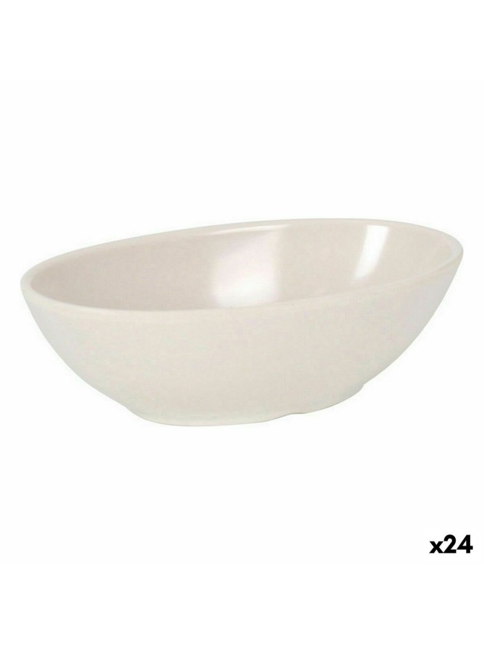 Snack Bowl La Mediterránea Melamin White Shine (24 Units)