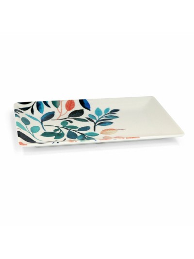 Tray La Mediterránea Alba Melamin 25 x 15 x 2 cm (12 Units)