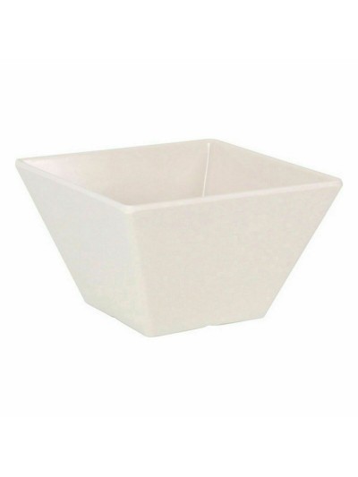 Snack Bowl La Mediterránea Melamin White Shine 13 x 13 x 7 cm (24 Units)
