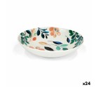 Assiette creuse La Mediterránea Alba Mélamine 21 x 5,3 cm (24 Unités)