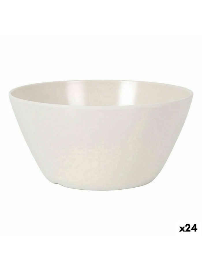 Bol pour Apéritifs La Mediterránea Mélamine Blanc Brille 14,5 x 7 cm (24 Unités)
