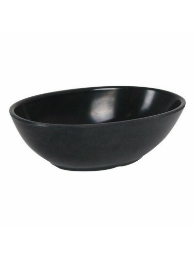 Snack Bowl La Mediterránea Melamin Anthracite (24 Units)