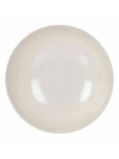 Deep Plate La Mediterránea Melamin White Shine 21 x 5,3 cm (24 Units)