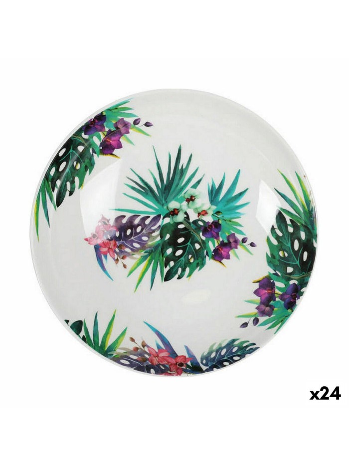 Deep Plate La Mediterránea TROPIC 21 x 5,3 cm (24 Units)