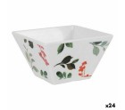 Snack Bowl La Mediterránea Petunia Melamin Shine 10 x 10 x 6 cm (24 Units)