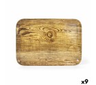 Tray La Mediterránea Wood Melamin 42 x 31 x 2 cm (9Units)