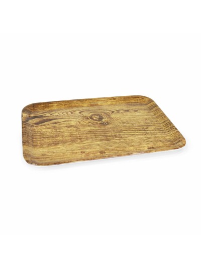 Bandeja La Mediterránea Madera Melamina 42 x 31 x 2 cm (9 Unidades)
