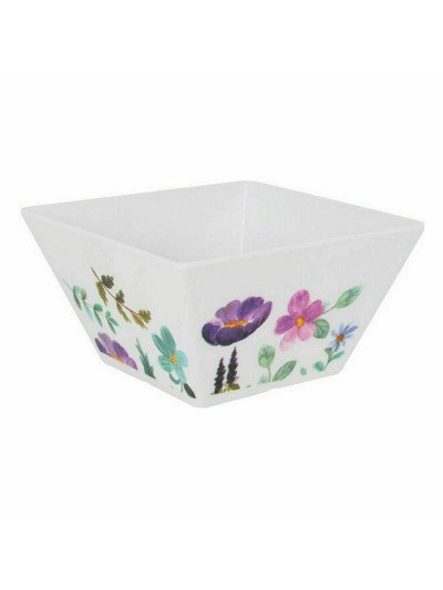 Snack Bowl La Mediterránea Sakura Melamin Shine 13 x 13 x 7 cm (24 Units)