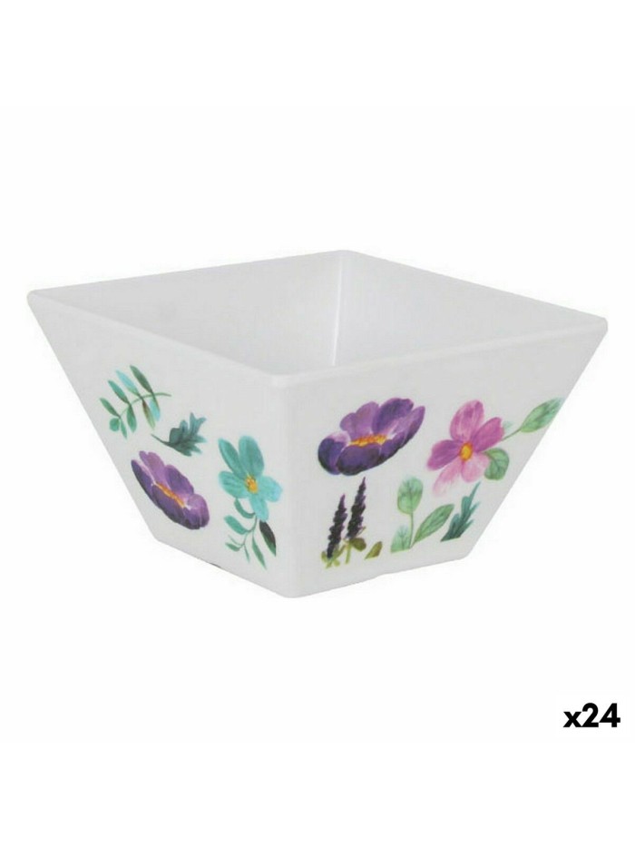 Snack Bowl La Mediterránea Sakura Melamin Shine 10 x 10 x 6 cm (24 Units)