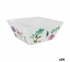 Bol para Aperitivos La Mediterránea Sakura Melamina Brillo 18 x 18 x 8 cm (24 Unidades)