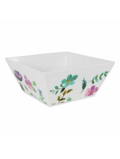 Snack Bowl La Mediterránea Sakura Melamin Shine 18 x 18 x 8 cm (24 Units)