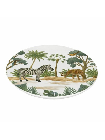 Assiette à dessert La Mediterránea Sauvage Mélamine 20 x 20 x 1,5 cm (24 Unités)