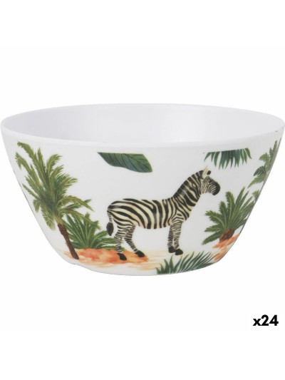 Bol para Aperitivos La Mediterránea Sauvage Melamina 14,6 x 7 cm (24 Unidades)