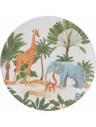 Assiette plate La Mediterránea Sauvage Mélamine (24 Unités)