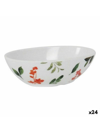 Bol para Aperitivos La Mediterránea Petunia Melamina Brillo (24 Unidades)