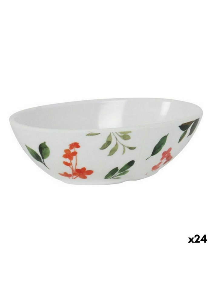 Bol pour Apéritifs La Mediterránea Petunia Mélamine Brille (24 Unités)