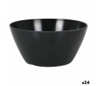 Snack Bowl La Mediterránea Melamin Anthracite 14,5 x 7 cm (24 Units)
