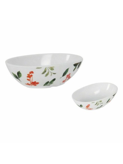 Bol pour Apéritifs La Mediterránea Petunia Mélamine Brille (24 Unités)