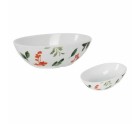 Snack Bowl La Mediterránea Petunia Melamin Shine (24 Units)