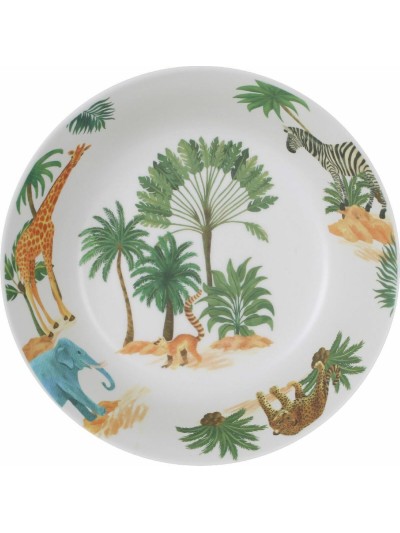 Deep Plate La Mediterránea Sauvage Melamin 20 x 20 x 5 cm (24 Units)