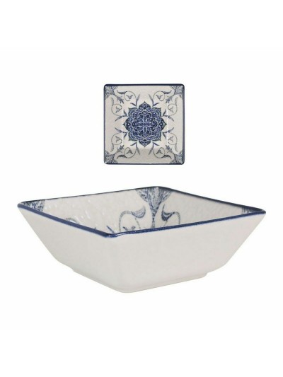 Bol La Mediterránea Rosetta Porcelana 13 x 13 x 5 cm (28 Unidades)