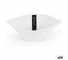 Bol para Aperitivos Pica-pica gourmet Blanco 15 x 11,5 x 4,2 cm (24 Unidades)