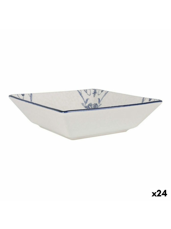 Bowl La Mediterránea Rosetta Porcelain 18 x 18 x 5 cm (24 Units)