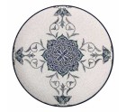 Underplate La Mediterránea Rosetta Porcelain Ø 32,5 cm (6 Units)