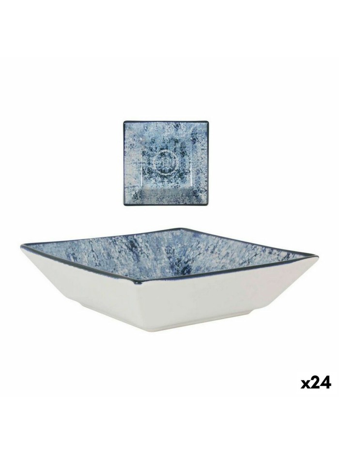 Bol La Mediterránea Electra Porcelaine 18 x 18 x 5 cm (24 Unités)