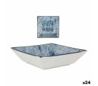 Bol La Mediterránea Electra Porcelaine 18 x 18 x 5 cm (24 Unités)