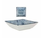 Bol La Mediterránea Electra Porcelaine 18 x 18 x 5 cm (24 Unités)