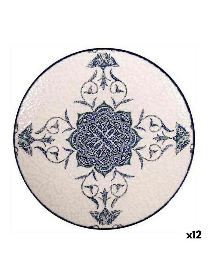 Dessert dish La Mediterránea Rosetta Porcelain (12 Units)