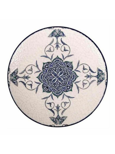 Dessert dish La Mediterránea Rosetta Porcelain (12 Units)