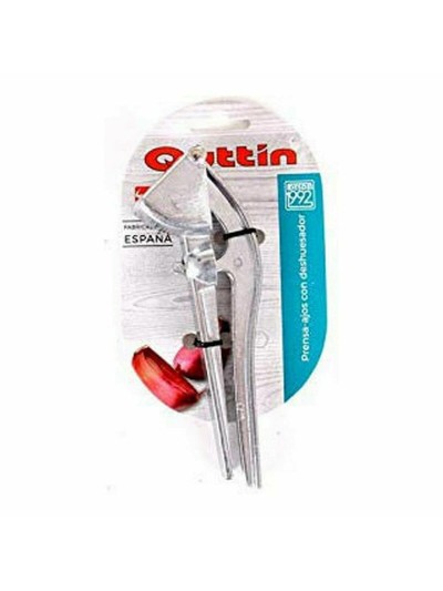 Garlic Press with Stone Remover Quttin 46527 (12 Units)