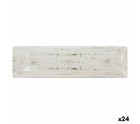 Fuente de Cocina La Mediterránea Idris Rectangular 30 x 8 x 2cm (24 Unidades)