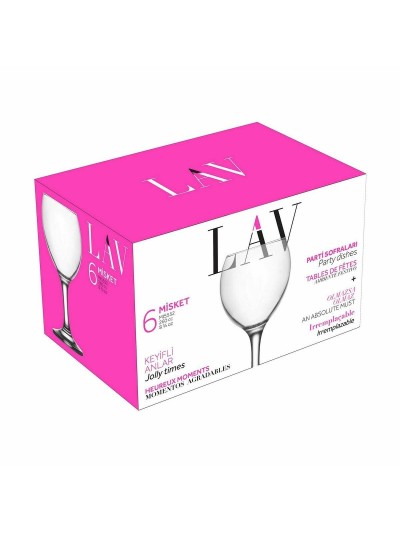 Set of cups Inde Misket 260 ml (4 Units)