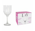 Set of cups LAV 145011 7,5 x 7,5 x 18 cm (4 Units) (290 ml)