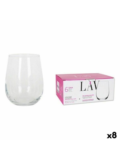 Set de Vasos LAV 77949 6 Piezas (8 Unidades) (475 ml)