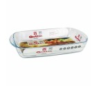 Baking tray Quttin 65810 2,2 l Glass Rectangular 32,5 x 20,2 x 5,2 cm (7 Units)