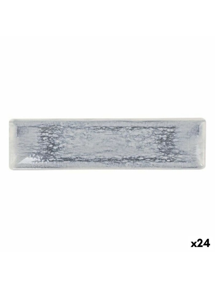 Serving Platter La Mediterránea Adhara Rectangular 30 x 8 x 2cm (24 Units) (30 x 8 cm)