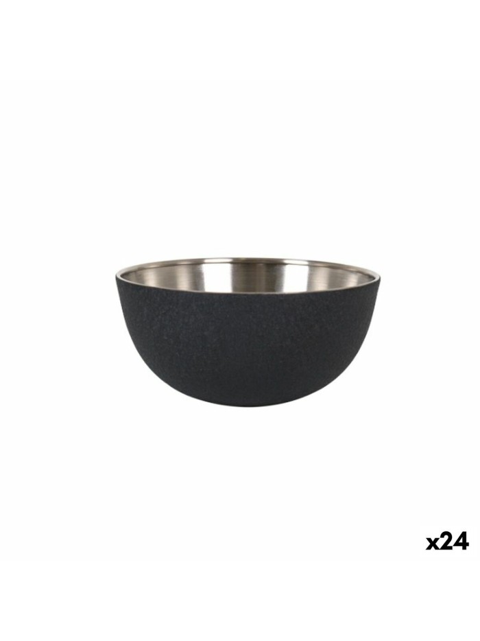 Bowl Quttin Crocodile Steel 13,2 x 6 cm (24 Units)