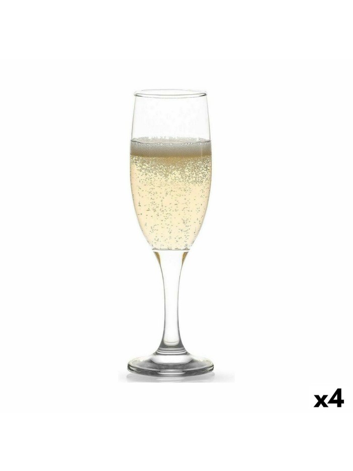 Champagne glass Inde Misket Set 190 ml (4 Units)