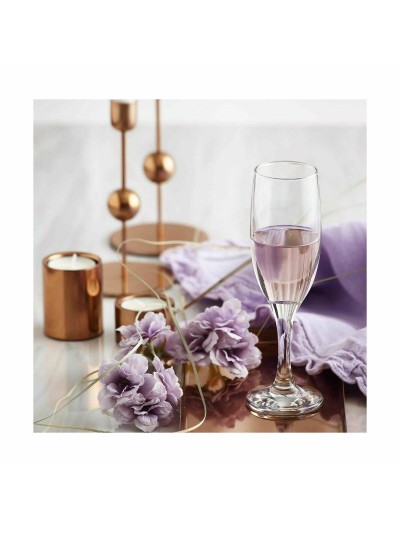 Champagne glass Inde Misket Set 190 ml (4 Units)
