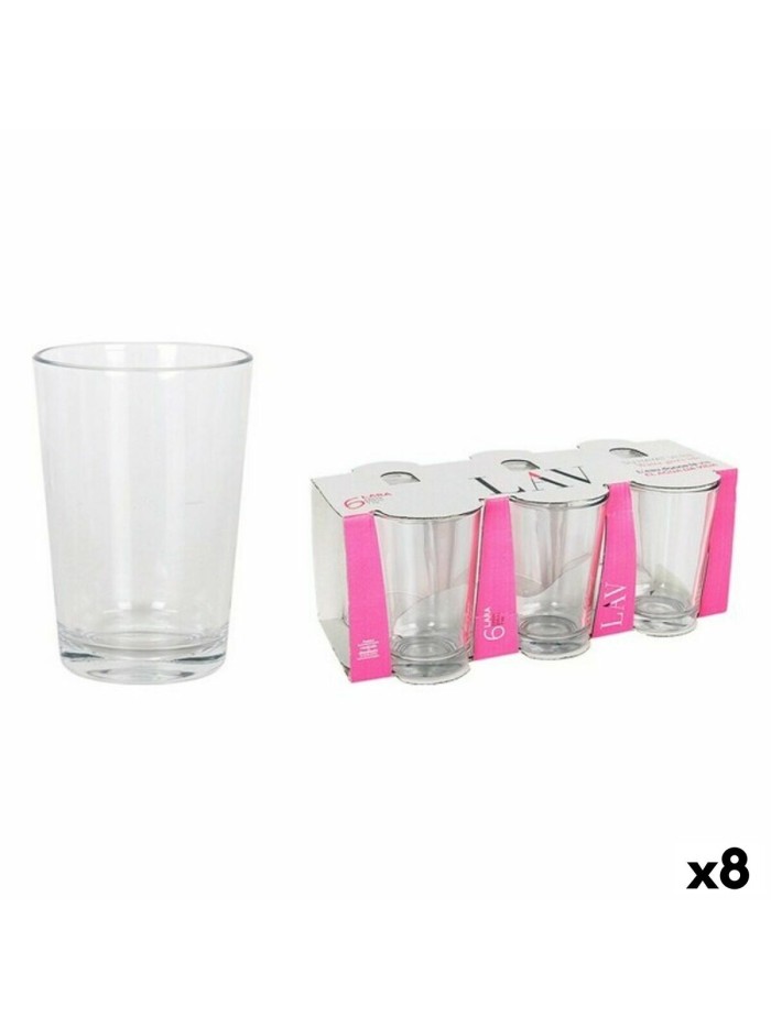 Set of glasses LAV LV-22010E Crystal 205 ml 6 Pieces (8 Units)