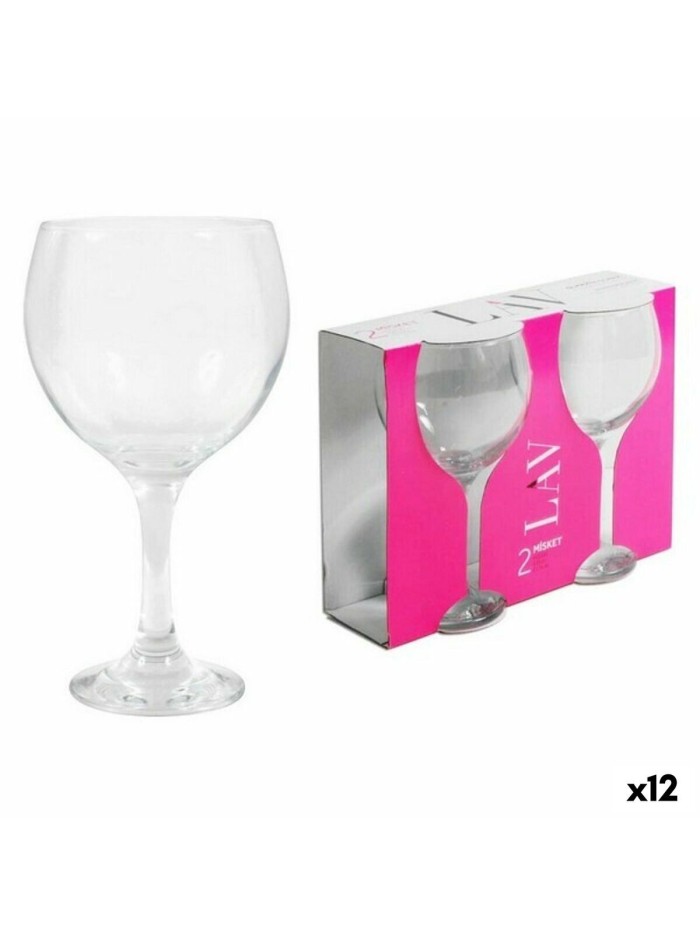 Set de Copas LAV Misket 645 ml (12 Unidades)