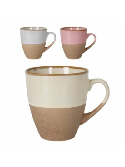 Cup La Mediterránea Anelo 550 ml Ceramic (24 Units)