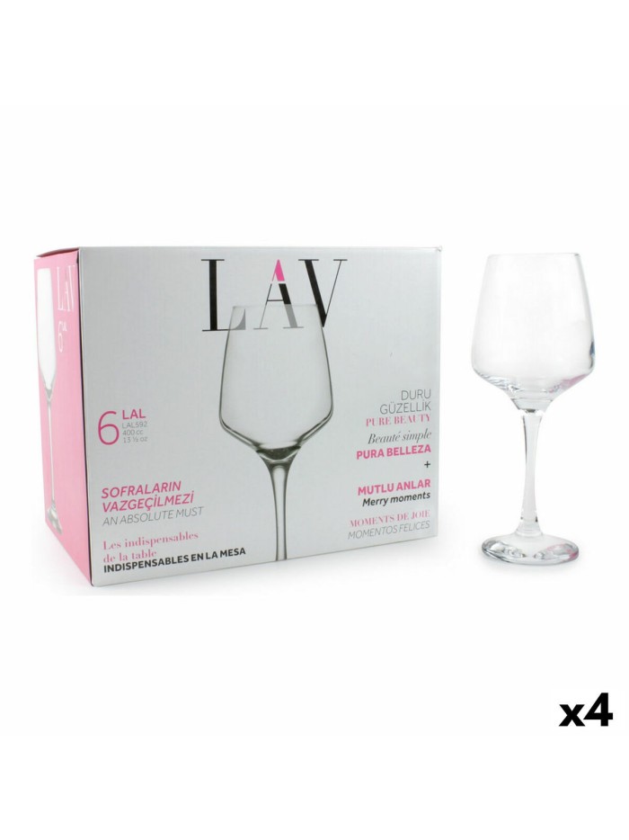 Set de Copas LAV Lal (4 Unidades) (6 pcs)