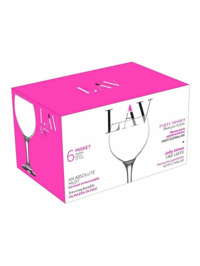 Set de Verres LAV M126072 (4 Unités) (6 pcs)